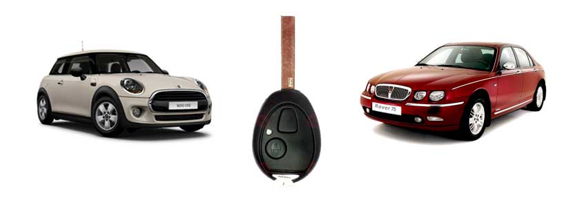 Изработка на нов ключ за Mini Cooper One и Rover 75